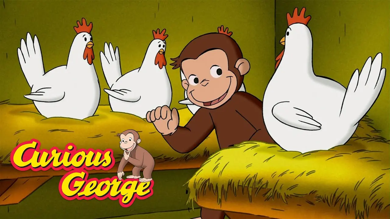 Farmwork is HARD Work! - Curious George - Kids Cartoon - Kids Movies
